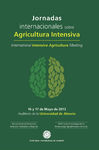 JORNADAS INTERNACIONALES SOBRE AGRICULTURA INTENSIVA 2013