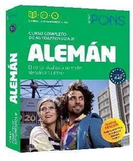CURSO PONS ALEMAN 2 LIBROS Y 4 CD Y DVD