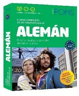 Curso Pons Aleman 2 Libros y 4 Cd y Dvd