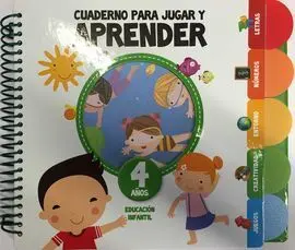 Cuaderno Jugar y Aprender 4 Años