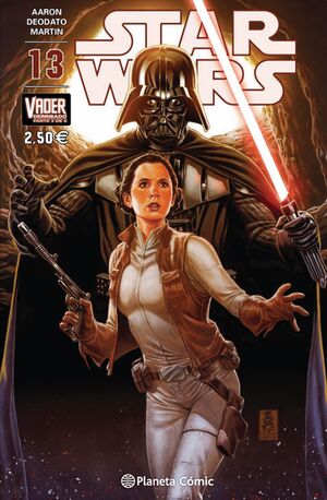 STAR WARS Nº 13  (VADER DERRIBADO 3 DE 6)