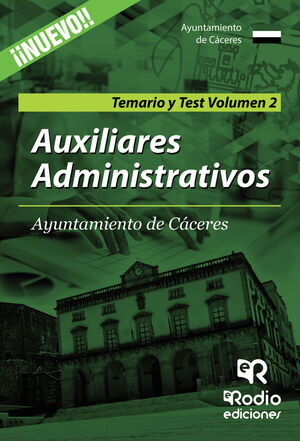 AUUXLIAR AMINISTRATIVO AYUNTAMIENTO DE CÁCERES