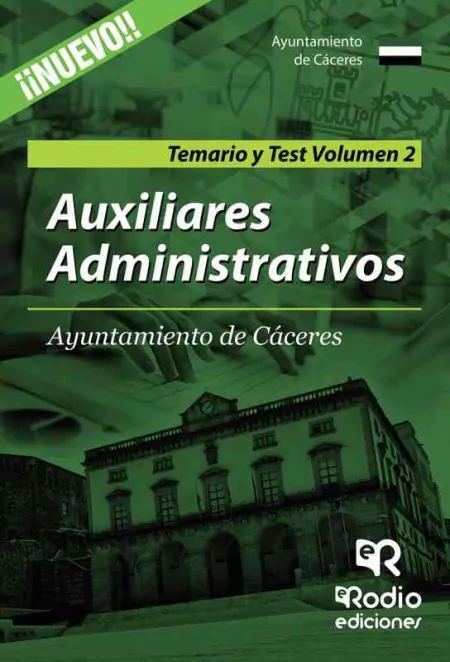 Auuxliar Aministrativo Ayuntamiento de Cáceres