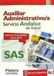 Auxiliar Administrativo/A Sas Temario Especifico Vol. 1
