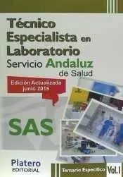 Temario Especifico Vol. i Tecnico Especialista en Laboratorio Sas