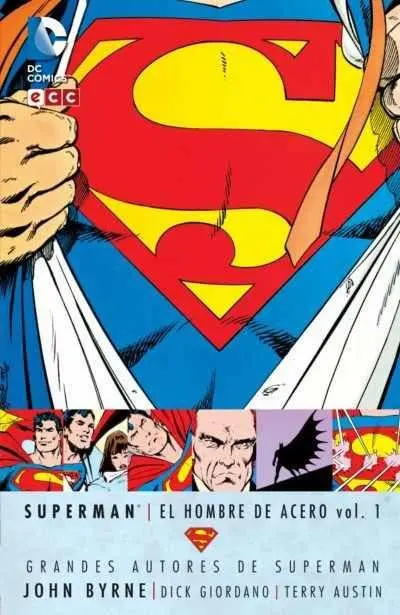 Grandes Autores de Superman: John Byrne - Superman: el Hombre Acero Vol. 1 (2A e