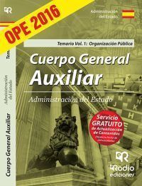 CUERPO GENERAL AUXILIAR DE LA ADMINISTRACION DEL ESTADO. TEMARIO
