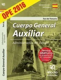Cuerpo General Auxiliar de la Administracion del Estado. Test del