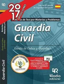 Guardia Civil. Escala de Cabos y Guardias. Baterí­a de Test por Materias y Probl