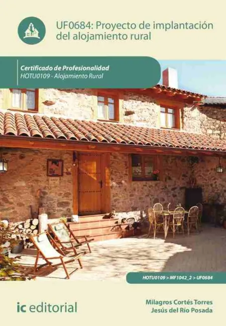Proyecto de Implantación del Alojamiento Rural. Hotu0109 - Alojamiento Rural