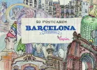 20 Postcards Barcelona Original