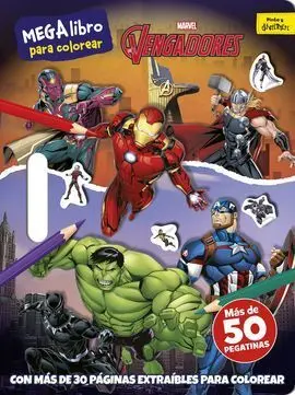 Los Vengadores. Megalibro para Colorear