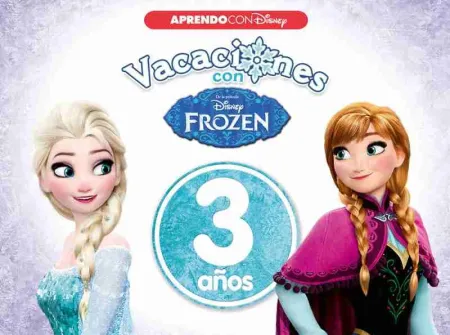 Vacaciones con Frozen. 3 Años (Aprendo con Disney)