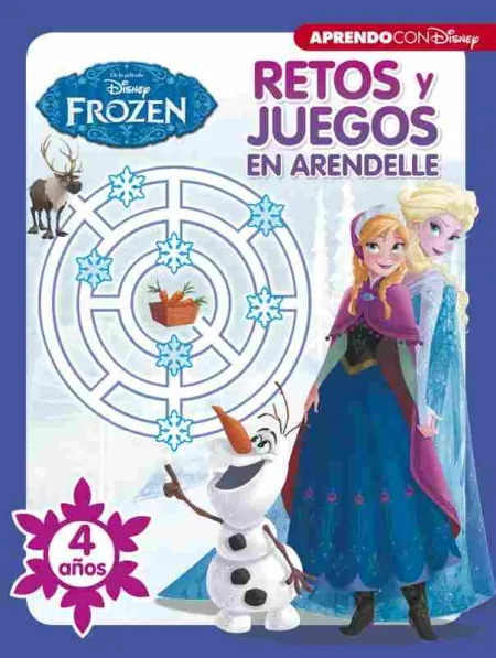 Retos y Juegos en Arendelle. 4 Años