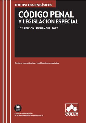 CODIGO PENAL Y LEGISLACION ESPECIAL