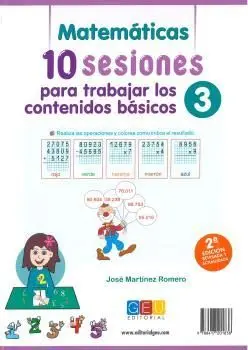 10 Sesiones para Trabajar los Contenidos Básicos. Cuaderno 3