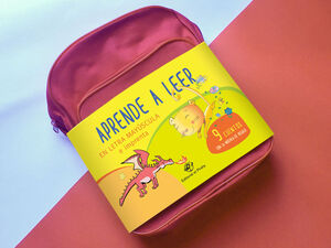 MOCHILA CON CUENTOS PARA APRENDER A LEER (EN LETRA MAYUSCULA Y DE