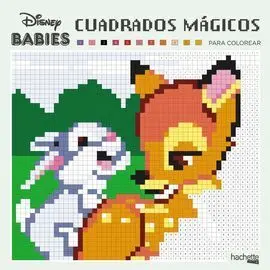 Cuadrados Mágicos para Colorear - Disney Babies