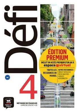 Defi 4 Nivel B2 Libro del Alumno y Cd Premium 2019