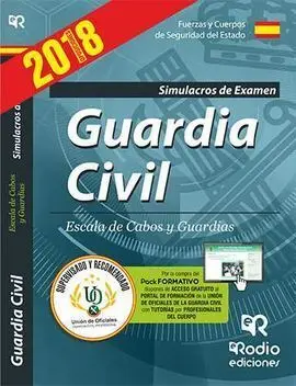 Guardia Civil. Escala de Cabos y Guardias. Simulacros de Examen. Quinta Edición