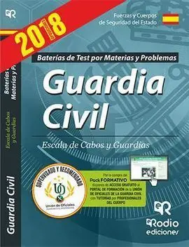 Guardia Civil. Escala de Cabos y Guardias. Batería de Test por Materias y Proble