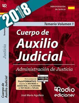 CUERPO DE AUXILIO JUDICIAL 1 TEMARIO