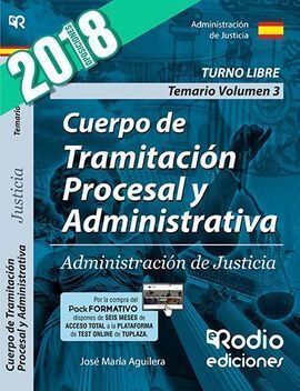CUERPO DE TRAMITACION PROCESAL Y ADMINISTRATIVA 3 TEMARIO