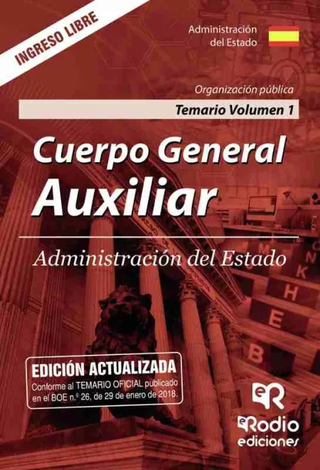 Temario I Cuerpo General Auxiliar Administracion Estado