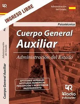 Psicotecnico Cuerpo General Auxiliar Administracion Estado