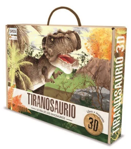 Tiranosaurio 3D. La Era de los Dinosaurios. Con Puzzle 3D. Edic. Ilustrado (Espa