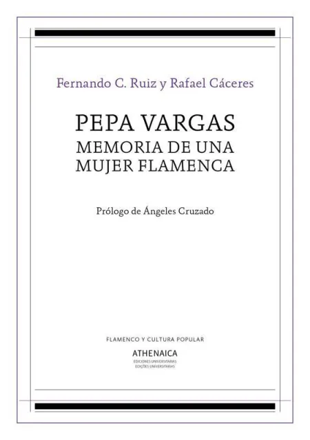 Pepa Vargas Memoria de una Mujer Flamenca