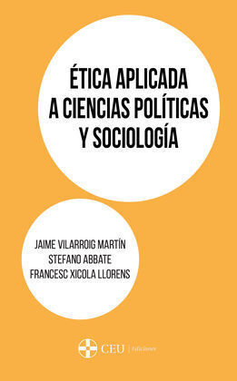 ETICA APLICADA A CIENCIAS POLÍTICAS Y SOCIOLOGÍA