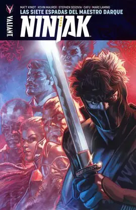 Ninjak 6: las Siete Espadas del Maestro Darque