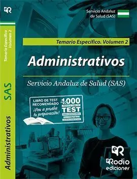 Adoministrativos/As del Sas. Temario Volumen 2