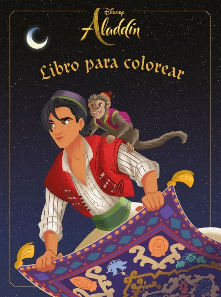 Aladdín. Libro para Colorear