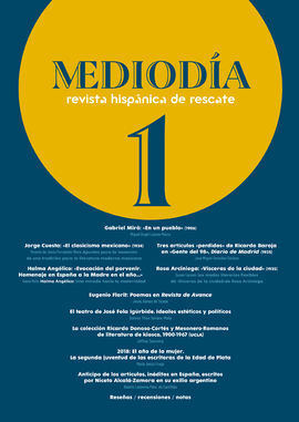MEDIODIA. REVISTA HISPANICA DE RESCATE