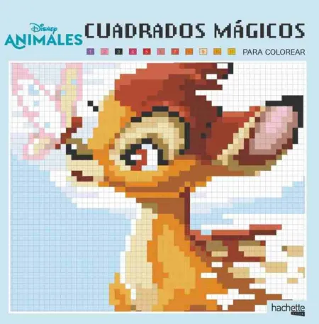 Cuadrados Mágicos. Animales Disney