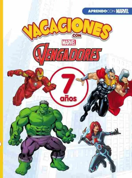 Vacaciones con los Vengadores. 7 Años (Aprendo con Marvel)