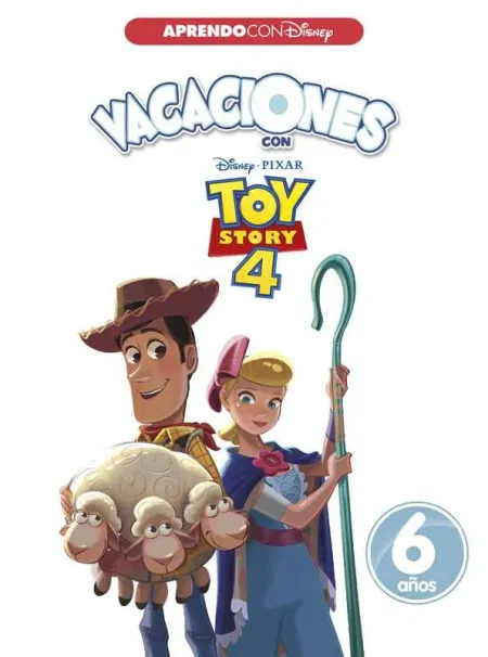 Vacaciones con Toy Story 4. 6 Años