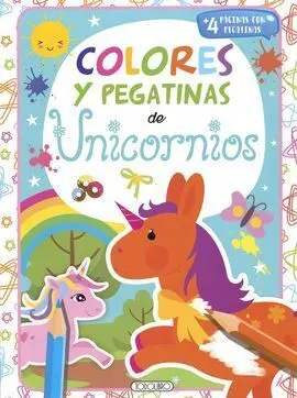 Unicornios 3 Colores y Pegatinas