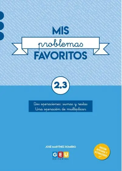 Mis Problemas Favoritos 2. 3. I Problemas de Matemáticas con Suma Resta e Inicio