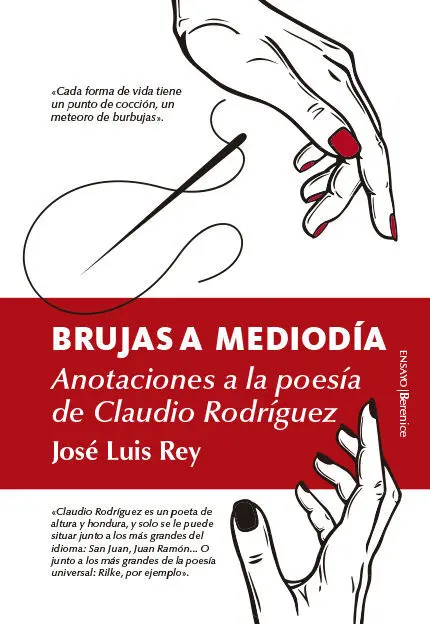 Brujas a Mediodía. Anotaciones a la Vida y Obra de Claudio Rodríguez