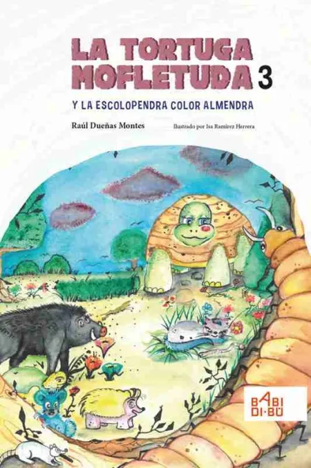 La Tortuga Mofletuda y la Escolopendra Color Almendra