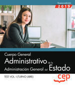 CUERPO GENERAL ADMINISTRATIVO ADMINISTRACION GENERAL (TURNO LIBRE)