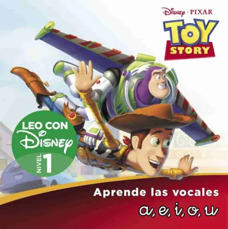 Toy Story 1. Leo con Disney Nivel 1: A, E, I, O, u