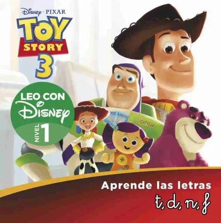 Toy Story 3. Leo con Disney Nivel 1: T, D, N, F