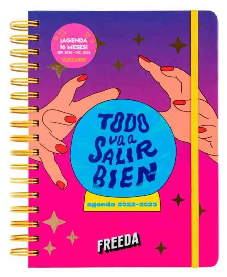 Agenda Escolar 2022-2023 16 Meses Grande Freeda