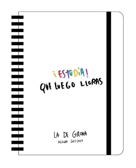 Agenda Escolar Semanal 2023-2024 la de Girona