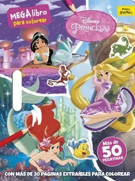 Princesas. Megalibro para Colorear 2