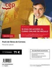 PERSONAL LABORAL CORREOS PACK DE LIBROS + 15 DIAS CURSO ONLINE